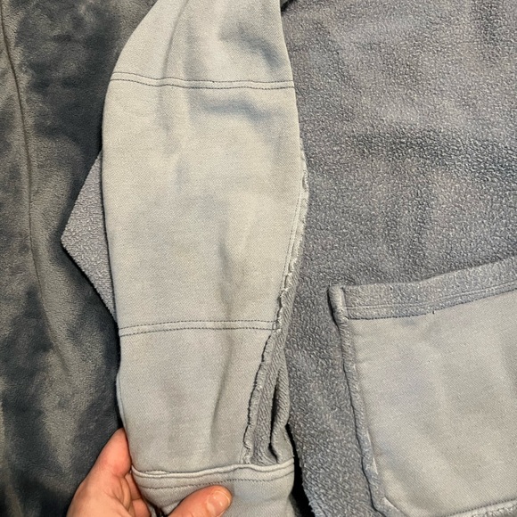 Free People Jordan Oversized Blue Jacket - Picture 6 of 12